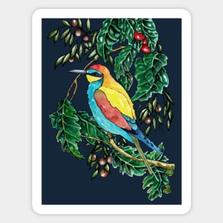 Bee Eater Bird Sticker